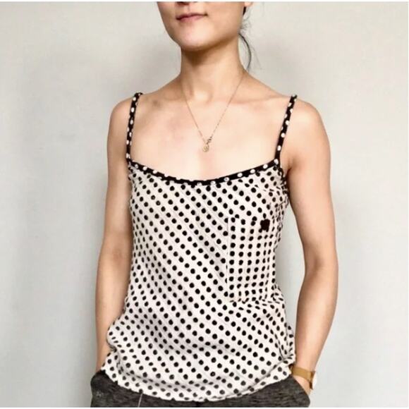 ace & Jig Polka Dot Cami Tank Top Women Size Medium - Picture 1 of 12